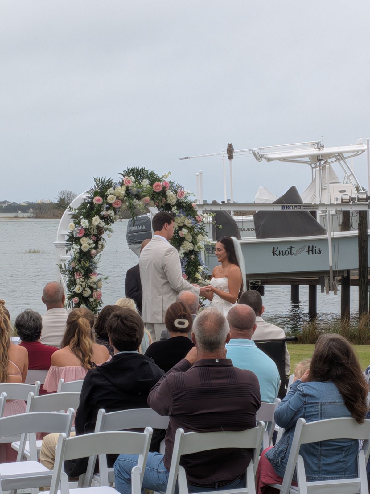 Beautiful coastal wedding in Ocean Isle, NC